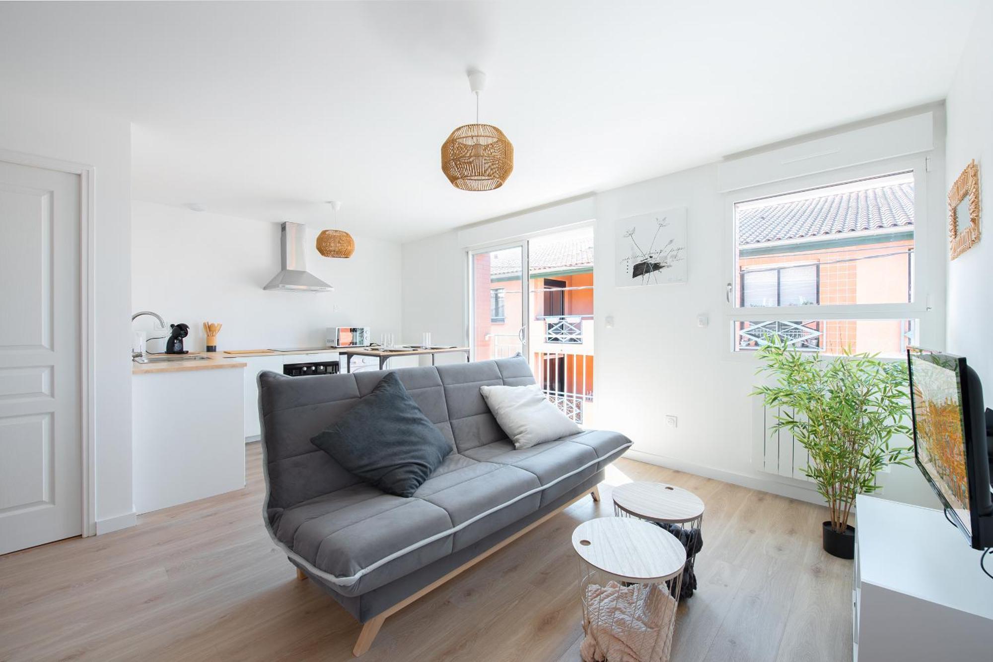 T2 Avec Parking Gratuit - Proximite Gare Appartement Toulouse Buitenkant foto